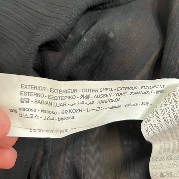 Zara Striped Pom Pom Festival Dress Size Small - Picture 8 of 9